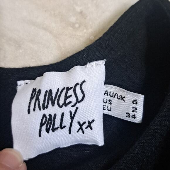 PRINCESS POLLY US2 black romper, $78.00 - Picture 3 of 7